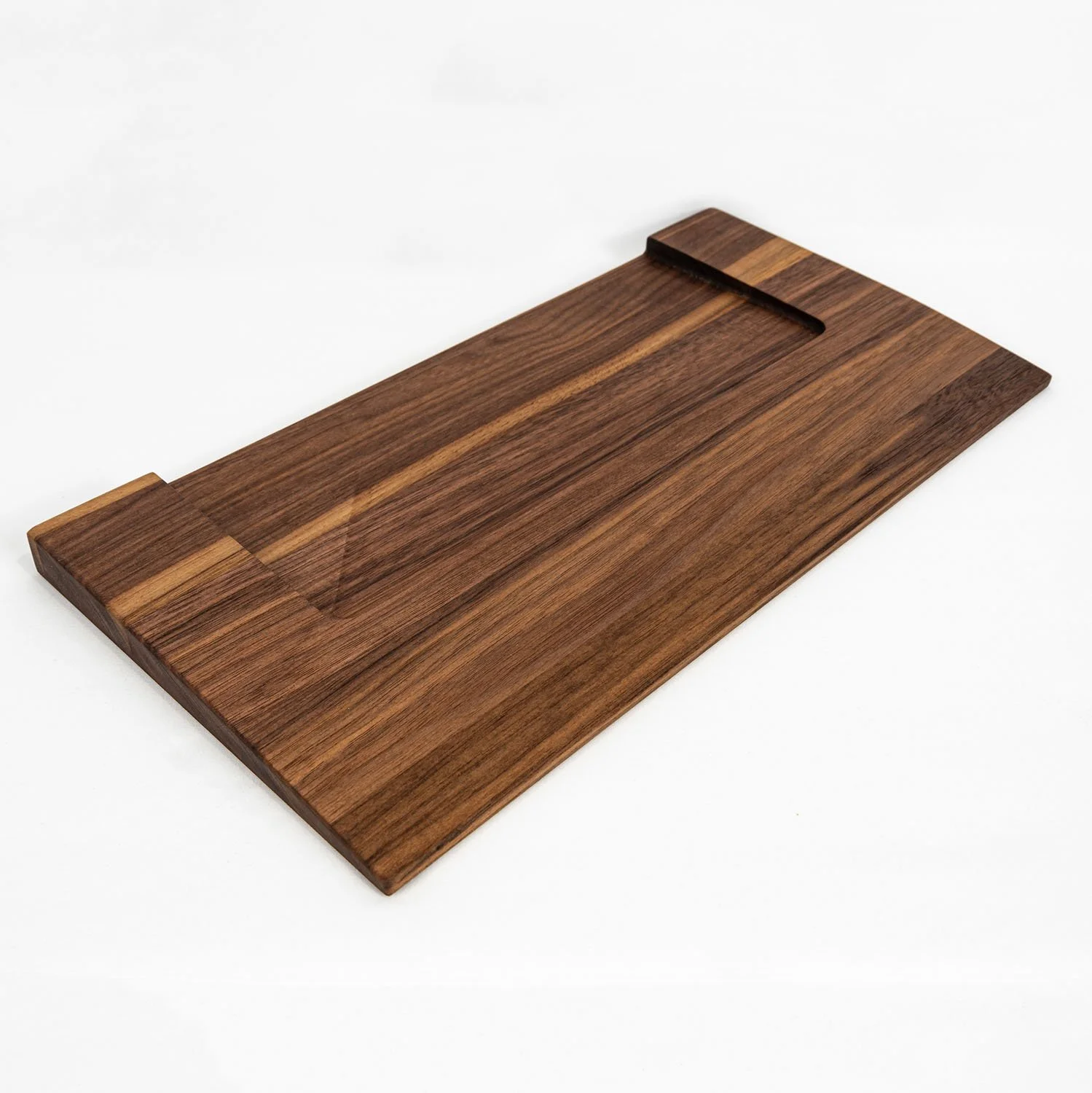 Large Oval Mahogany Wood Trays — T. Weatherhead & Co.